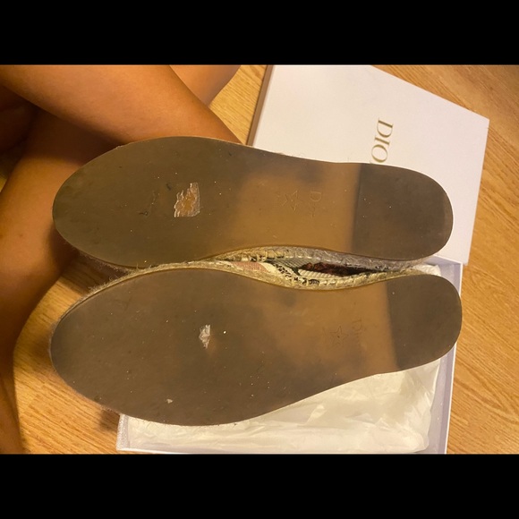 Sold Dior Granville espadrilles 37.5 - Picture 4 of 7